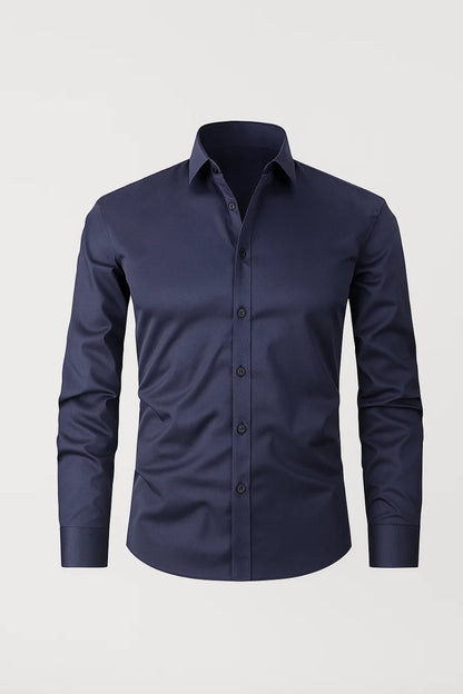 Overhemd Heren | Slimfit | Lange Mouwen | All-Season | Comfortabele pasvorm | Geschikt voor dagelijks gebruik