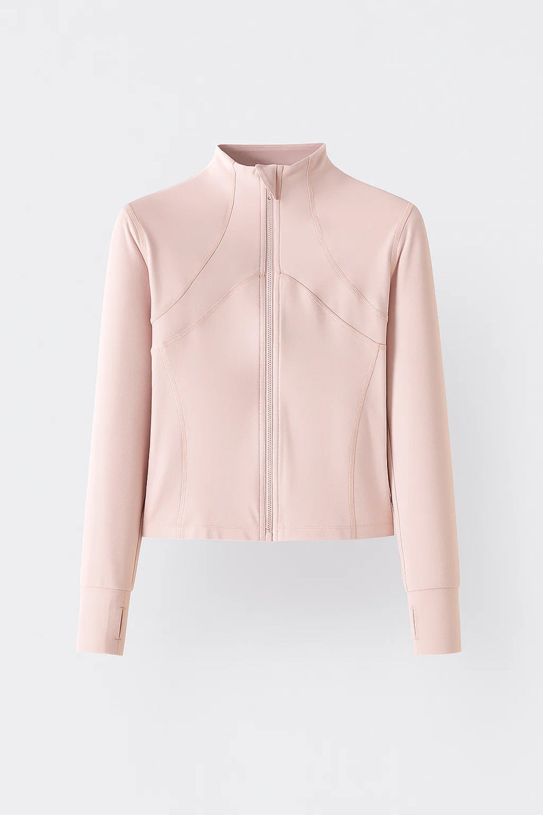 Slim Fit Trainingsvest Dames | Hoge Kraag | Minimalistisch en Sportief