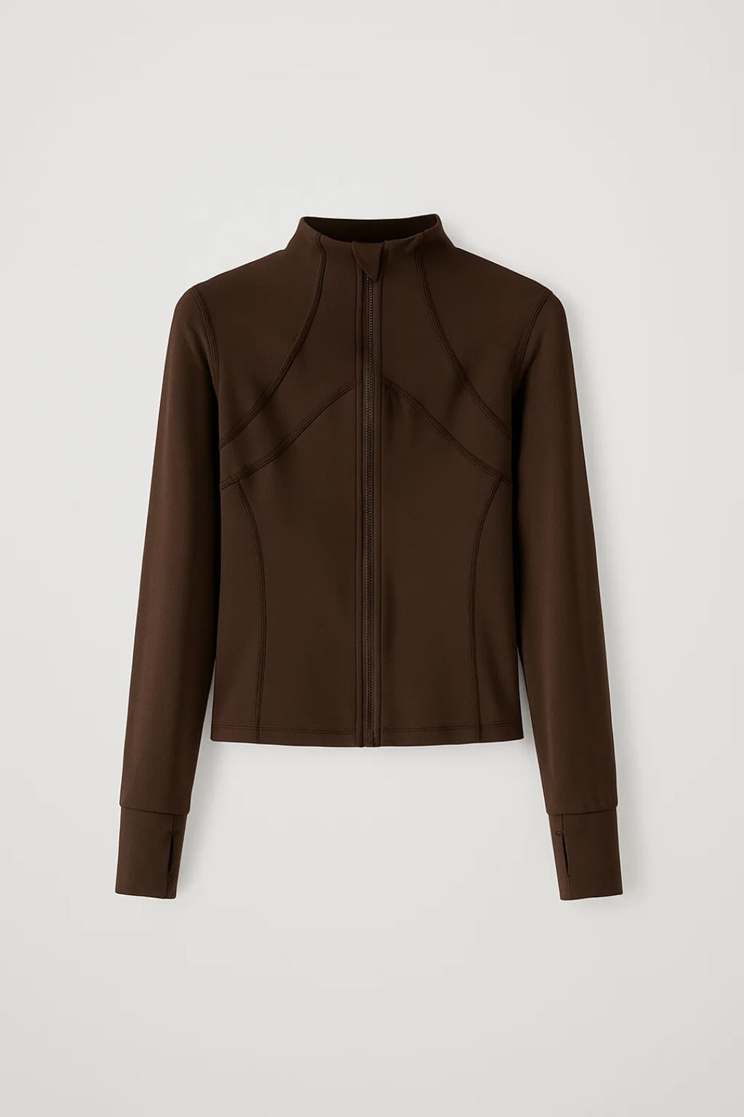 Slim Fit Trainingsvest Dames | Hoge Kraag | Minimalistisch en Sportief