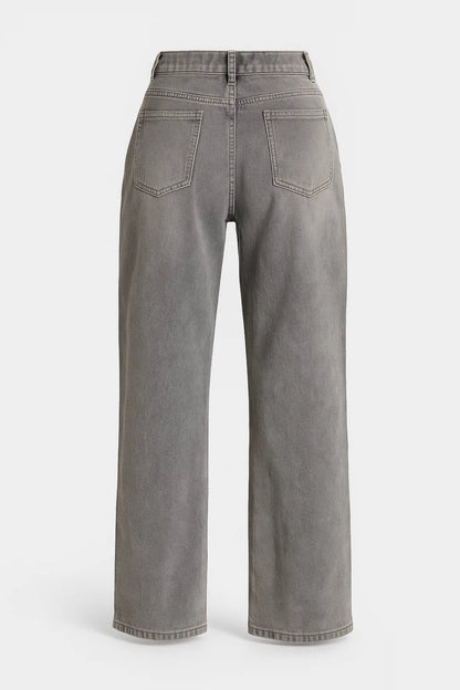 Straight Leg Jeans Dames | Hoge Taille | Casual en Tijdloos