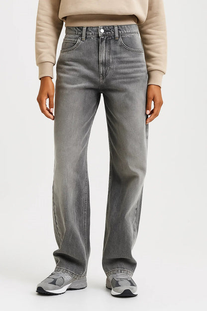 Straight Leg Jeans Dames | Hoge Taille | Casual en Tijdloos