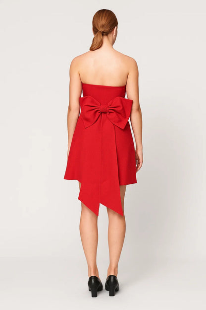 Strapless Mini Jurk | Elegant Getailleerd Model | Lichtgewicht en Ademend
