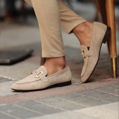 Sven - Nette Heren Loafers met Gespdetail en Comfortabele Zool
