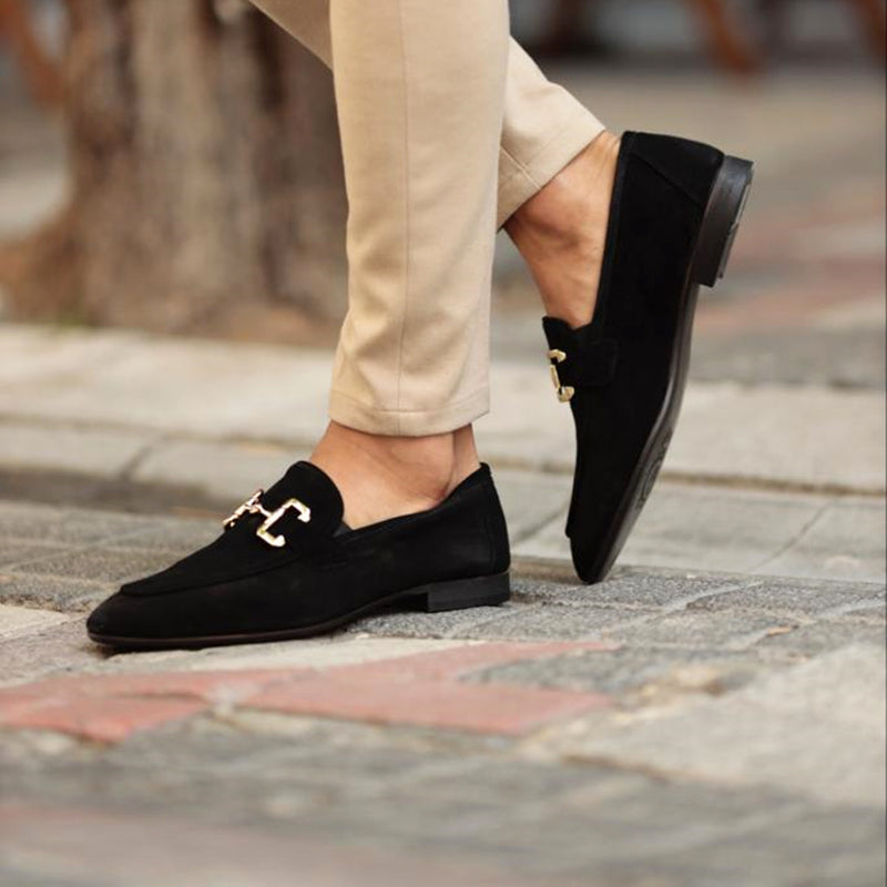 Sven - Nette Heren Loafers met Gespdetail en Comfortabele Zool
