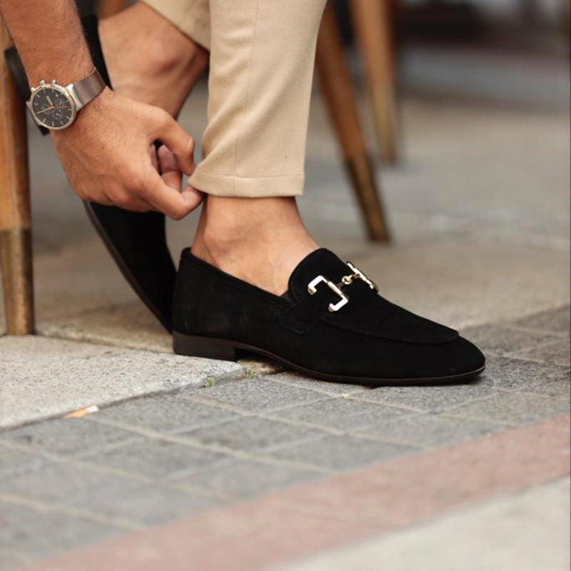 Sven - Nette Heren Loafers met Gespdetail en Comfortabele Zool