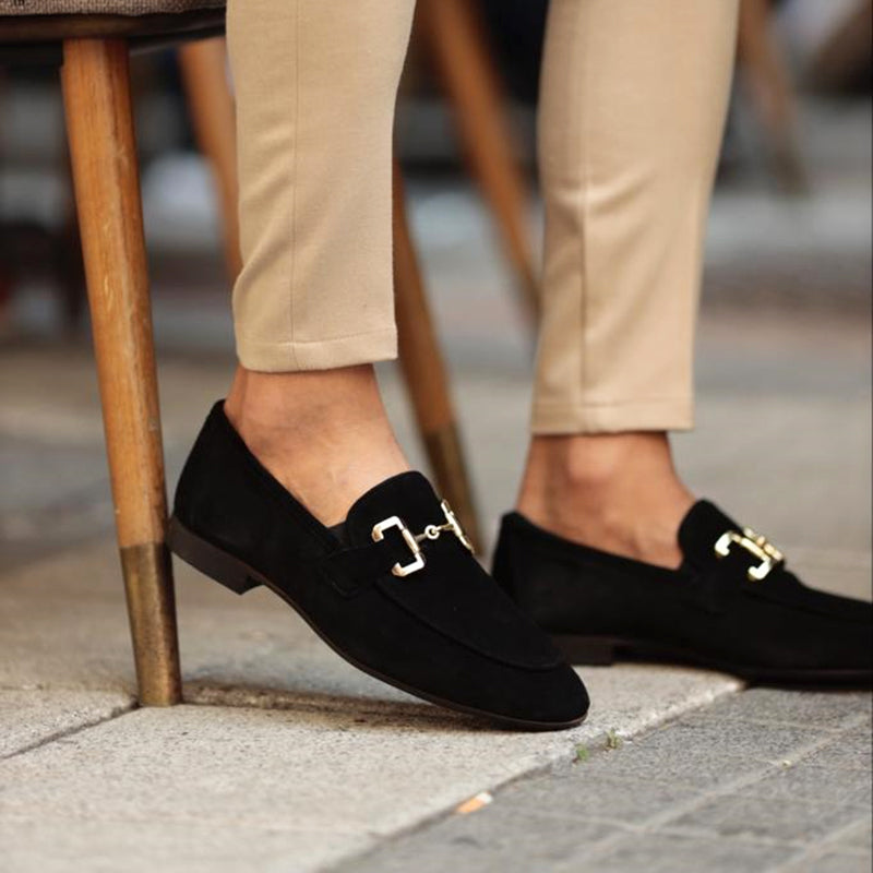 Sven - Nette Heren Loafers met Gespdetail en Comfortabele Zool