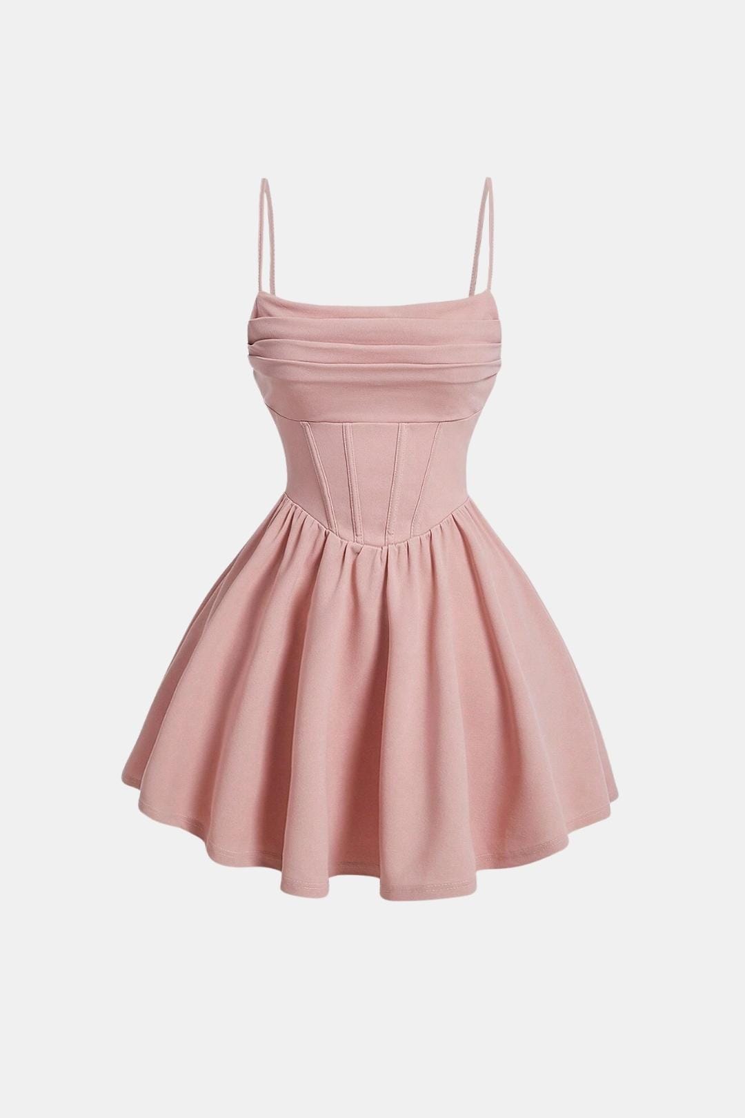 Tess - Romantische Galajurk Dames met Corsetsluiting en Spaghettibandjes