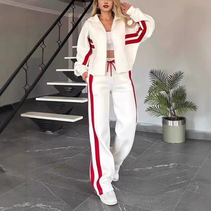 Tess - Trainingspak dames oversized en comfortabel met rits en elastiek