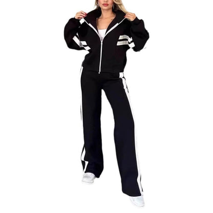 Tess - Trainingspak dames oversized en comfortabel met rits en elastiek