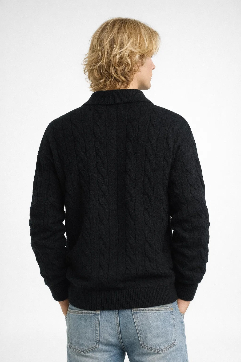 Trui heren | Modern & Comfortabel | Met kraag | Lente