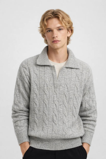 Trui heren | Modern & Comfortabel | Met kraag | Lente