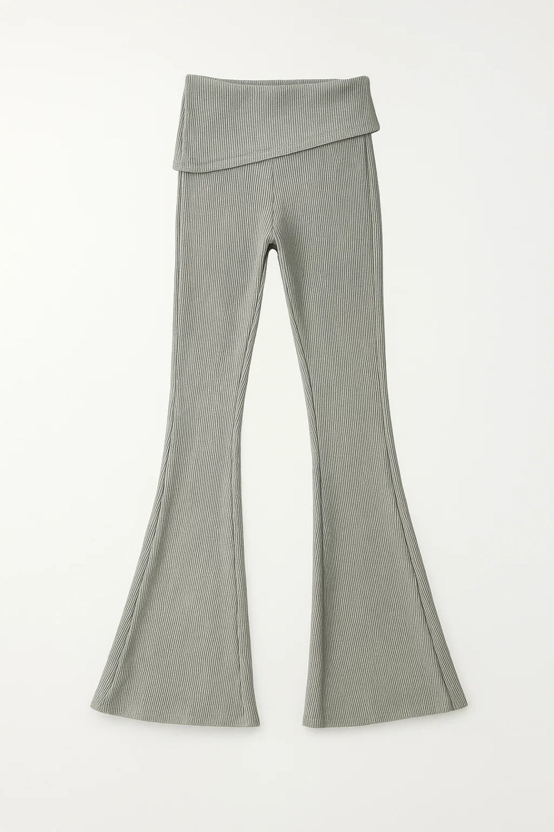 Tweedelige Dames Set | Geribde Lounge Look met Ritsvest | Comfort en Stijl Gecombineerd