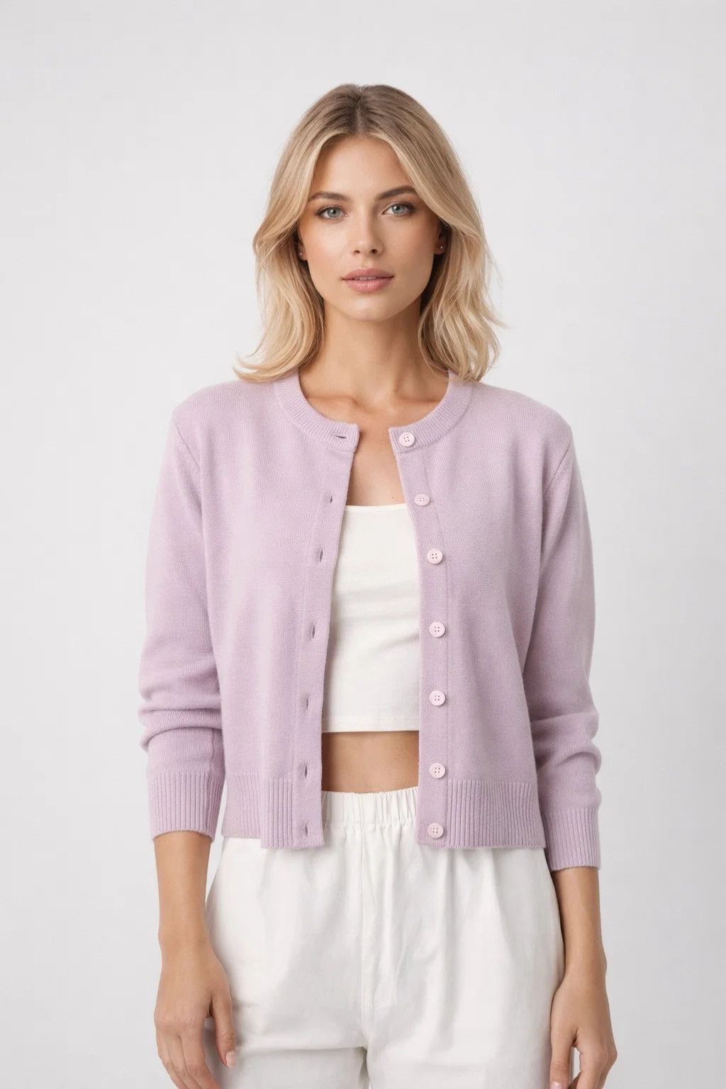 Vest dames | Klassiek & Veelzijdig | Ronde hals | Lente