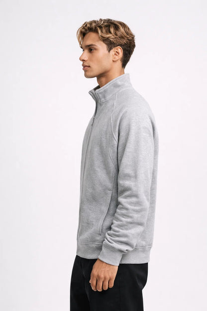 Vest Heren - Zip Model met Opstaande Kraag en Ritssluiting | Casual