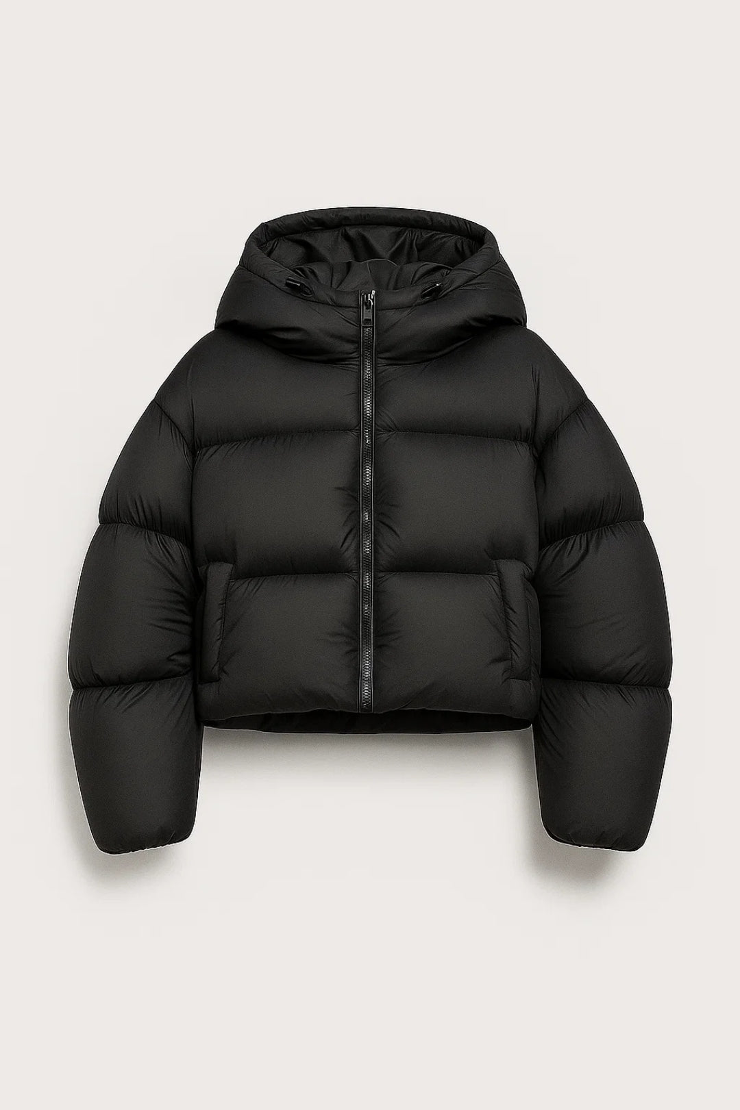 Warme Damesjas | Korte Pufferstijl met Capuchon | Comfortabel en Beschermend