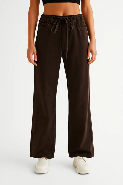 Dames Broek | Wijde Pijpen | Casual | All-Season | Relaxte pasvorm | Moderne look