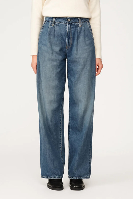 Jeans Dames | Wide Leg | Hoge Taille | All-Season | Comfortabele pasvorm | Geschikt voor dagelijks gebruik