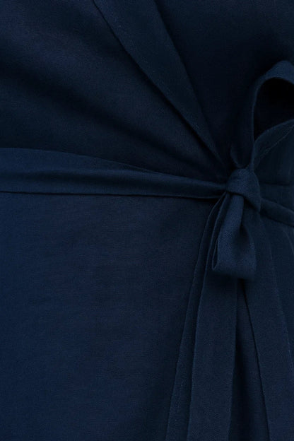 Wikkeljurk | Halflange Pasvorm met Ceintuur | Elegante Daglook