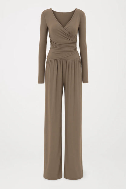 Wrap Top Set | Elegante Tweedelige Look | Comfortabel en Stijlvol