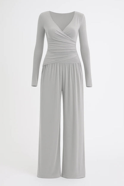 Wrap Top Set | Elegante Tweedelige Look | Comfortabel en Stijlvol