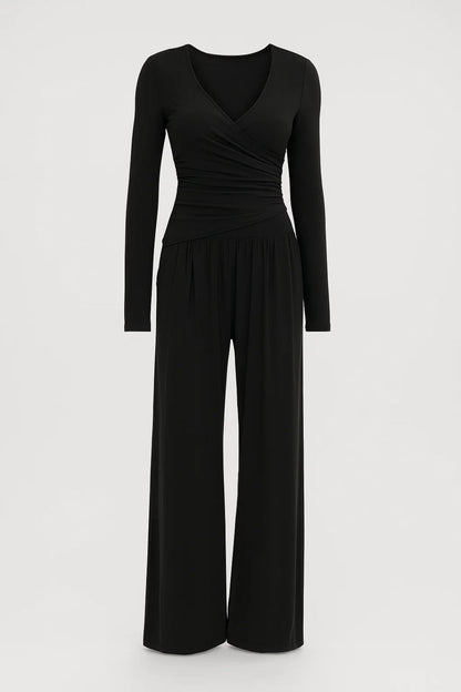 Wrap Top Set | Elegante Tweedelige Look | Comfortabel en Stijlvol