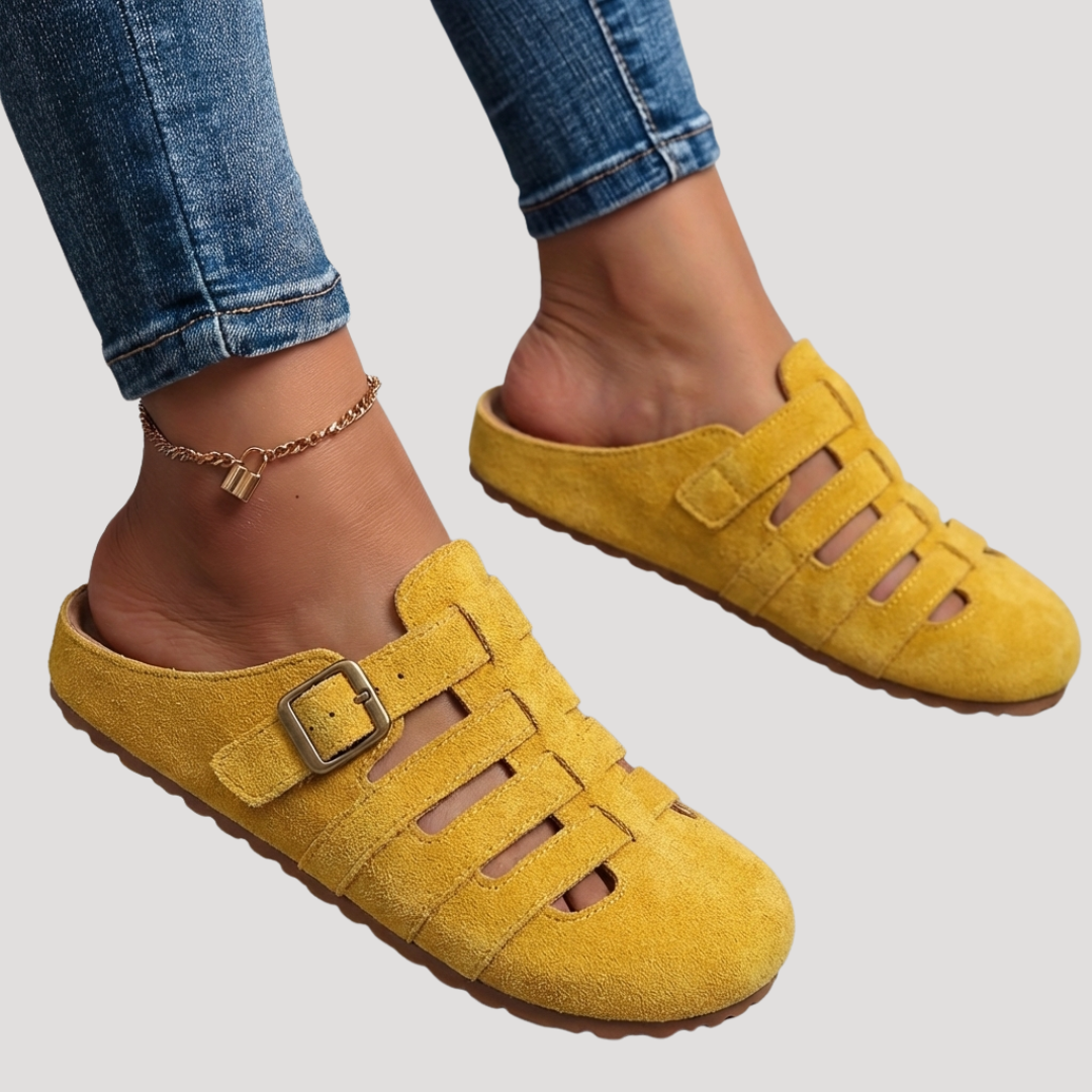 Yara - Orthopedische Sandalen Dames met Ondersteunende Zool en Gespsluiting