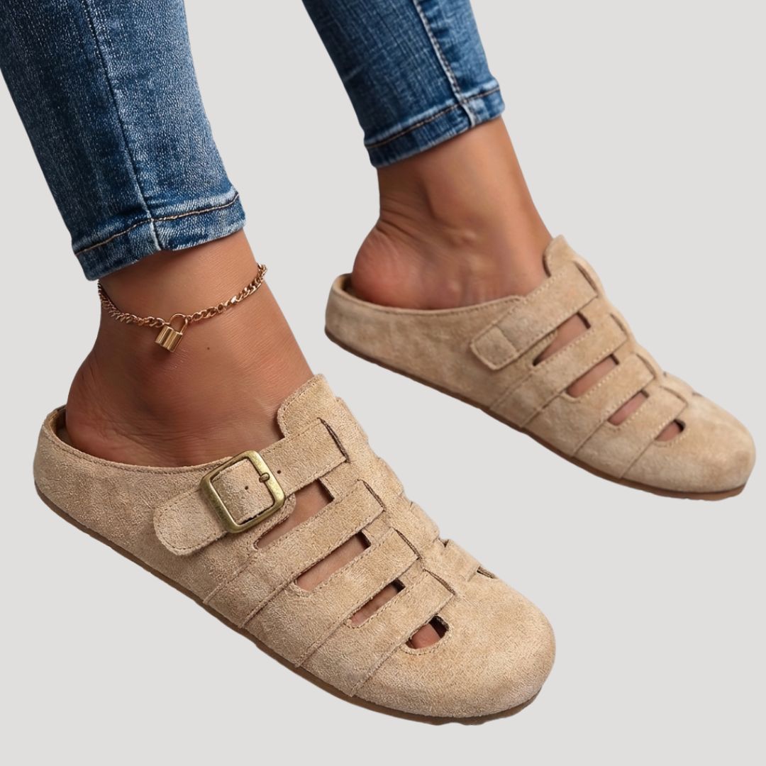 Yara - Orthopedische Sandalen Dames met Ondersteunende Zool en Gespsluiting