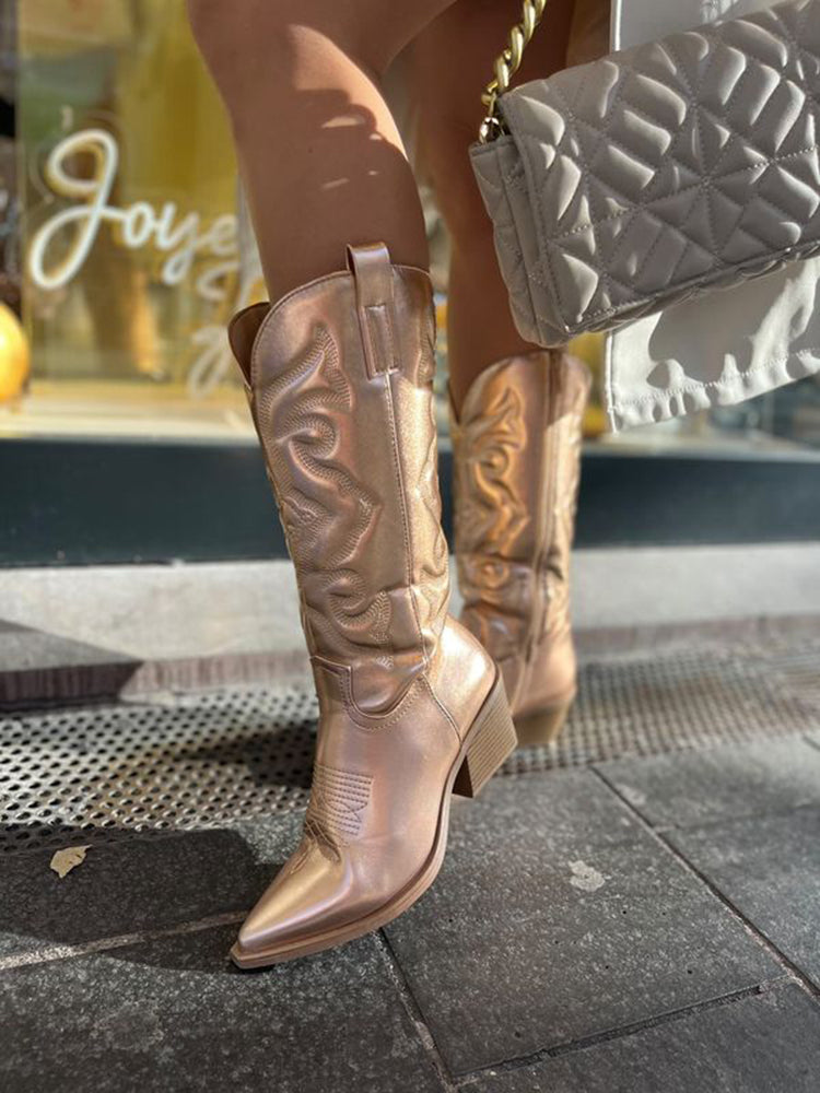 Yara - Dames Cowboylaarzen voor de Herfst met Spitse Neus