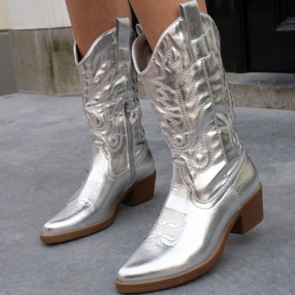 Yara - Dames Cowboylaarzen voor de Herfst met Spitse Neus