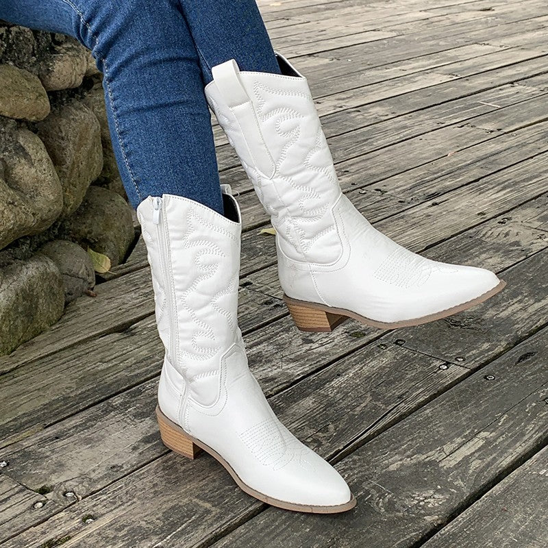 Yara - Dames Cowboylaarzen voor de Herfst met Spitse Neus