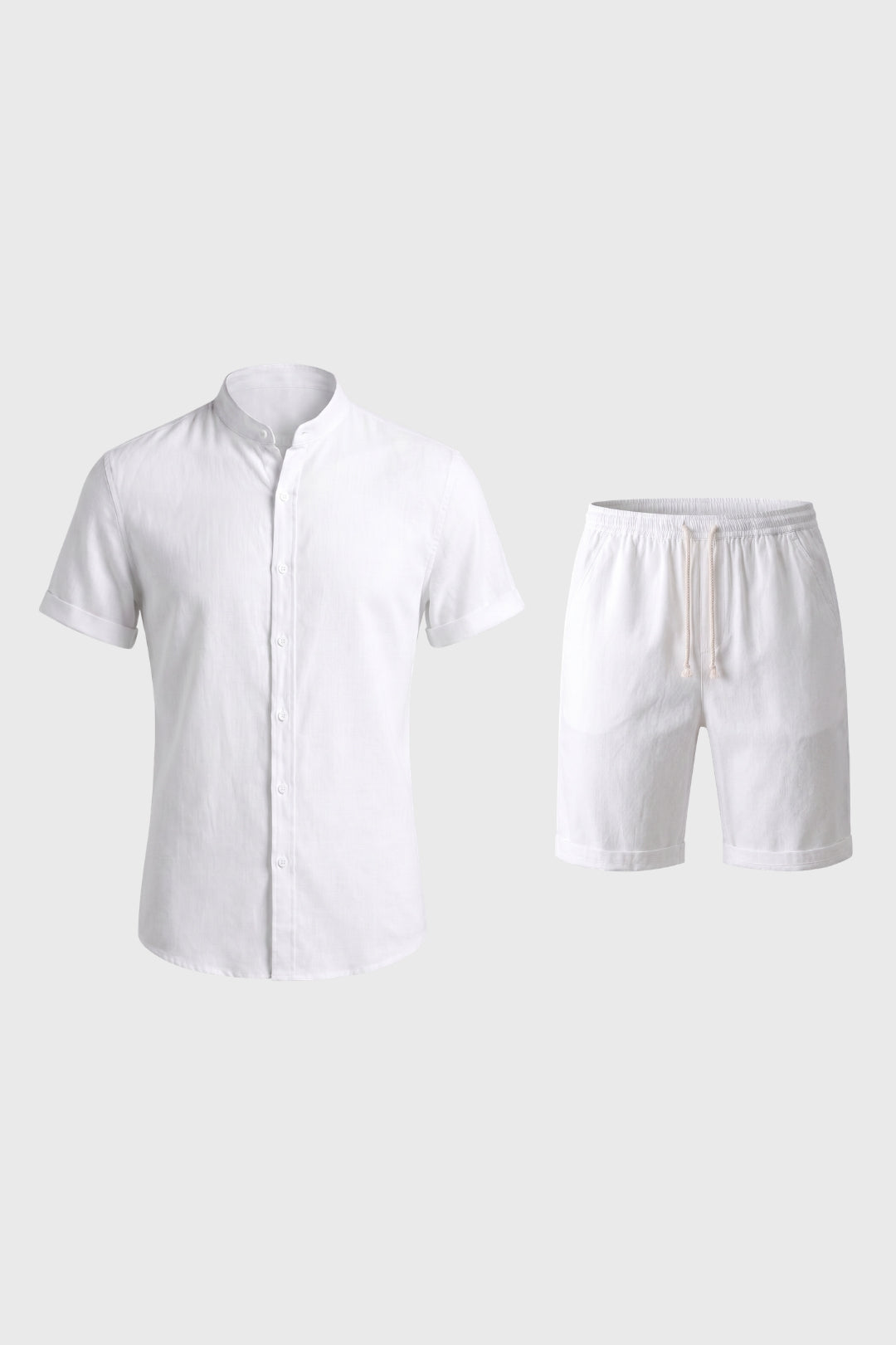 Zomerset Heren - Overhemd Korte Mouw met Shorts | Luchtig