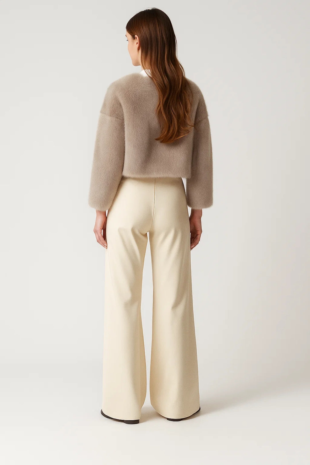 Korte Imitatiebontjas | Luxe Look | Zwart of Beige