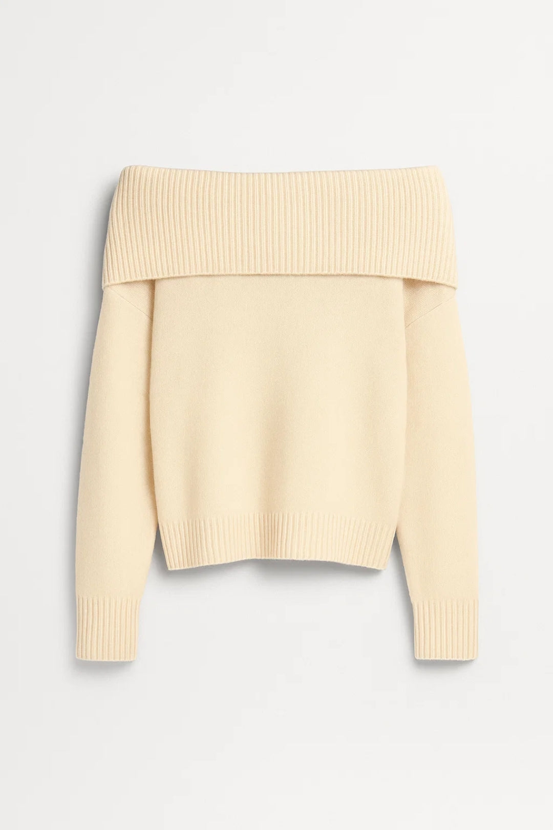 Off-Shoulder Trui | Zachte Knit | Comfortabel & Vrouwelijk