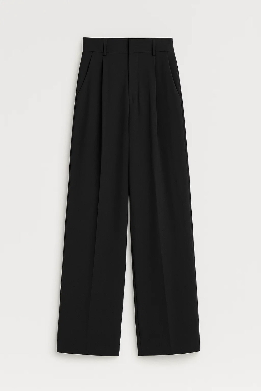 Pantalon met Wijde Pijpen | Hoge Taille | Tijdloos & Elegant