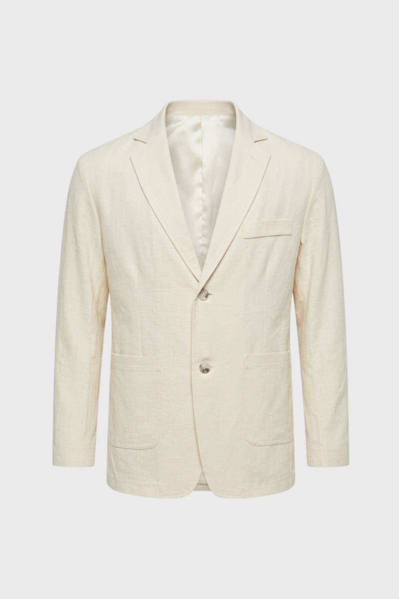 Blazer Heren - Getailleerd Kostuum | Zakelijk — Beige
