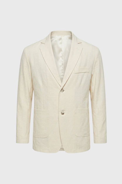 Blazer Heren - Getailleerd Kostuum | Zakelijk — Beige
