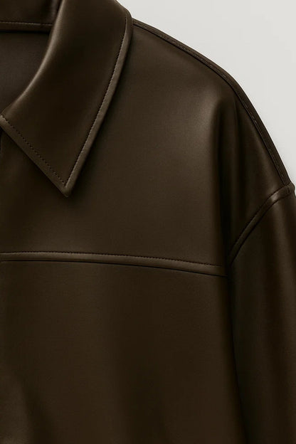 PU Jassen Collectie | Damesjack met Ritssluiting en Elastische Zoom | Lichtgewicht en Ademend