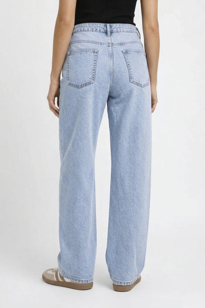 dames jeans | Casual & Praktisch | Wijde pijpen | Lente