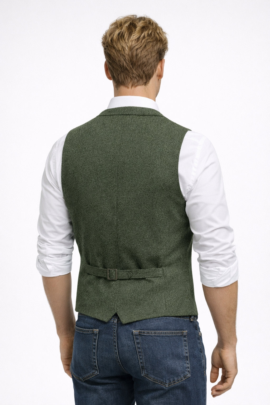 Gilet Heren - Formeel Pak Gilet met Revers en Knoopsluiting | Klassiek