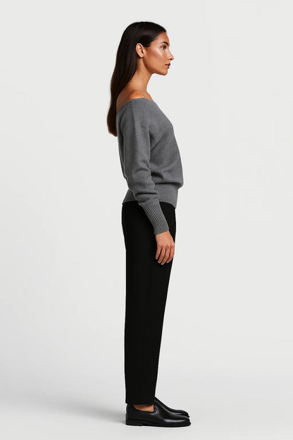 Off-Shoulder Damestrui | Asymmetrisch Model met Relaxte Pasvorm | Modern en Comfortabel