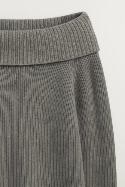 Off-Shoulder Damestrui | Elegante Boothals en Rechte Mouwen | Vrouwelijk en Comfortabel