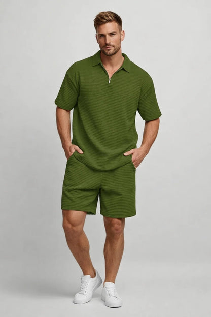 heren set | Casual & Comfortabel | Korte mouw | Zomer