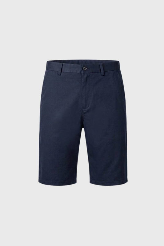 Korte Broek Heren - Zakelijke Fit | Klassieke Sluiting — Navy