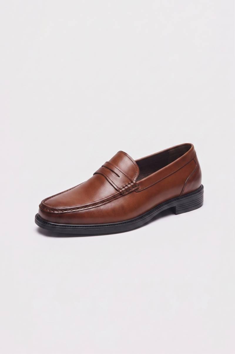 Loafers Heren - Klassiek Zakelijk | Instappers — Cognac