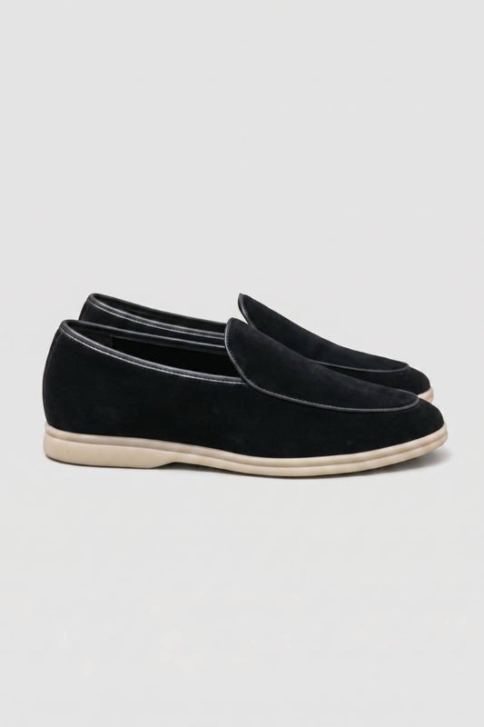 Loafers Heren - Minimalistisch Slip-on Design | Comfortabel — Zwart