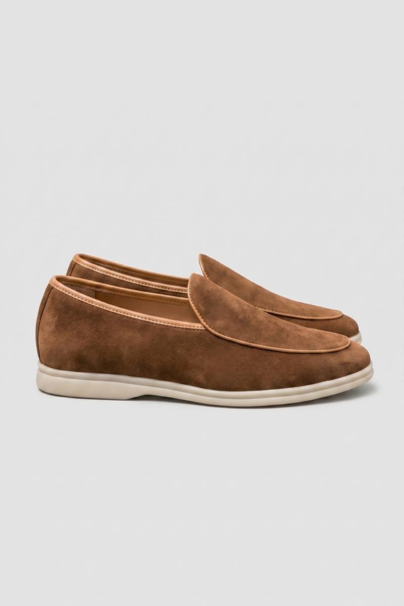 Loafers Heren - Minimalistisch Slip-on Design | Comfortabel — Bruin