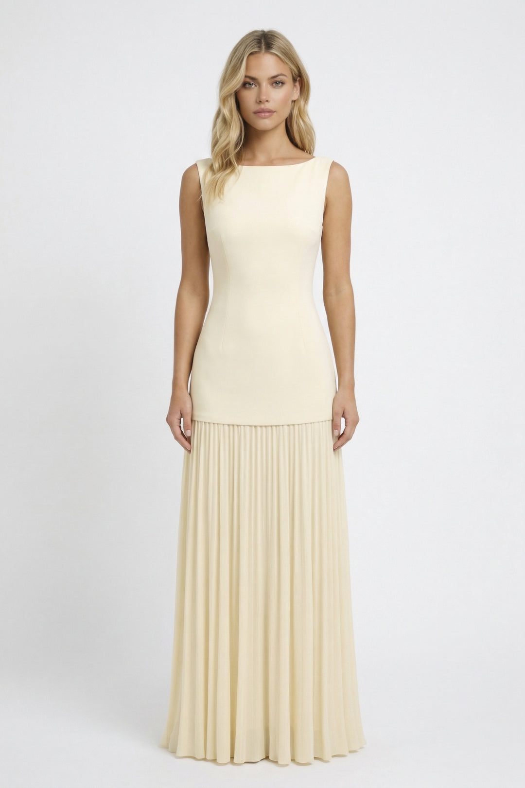 maxi jurk dames | Elegant & Comfortabel | Met plooien | Zomer