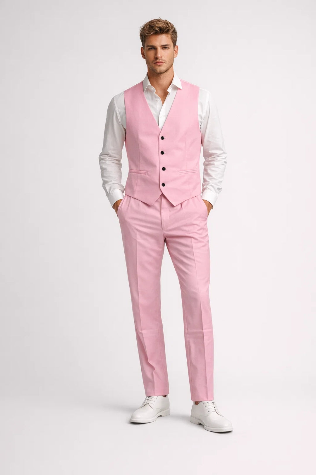 pak heren | Elegant & Comfortabel | Getailleerd silhouet | Zomer