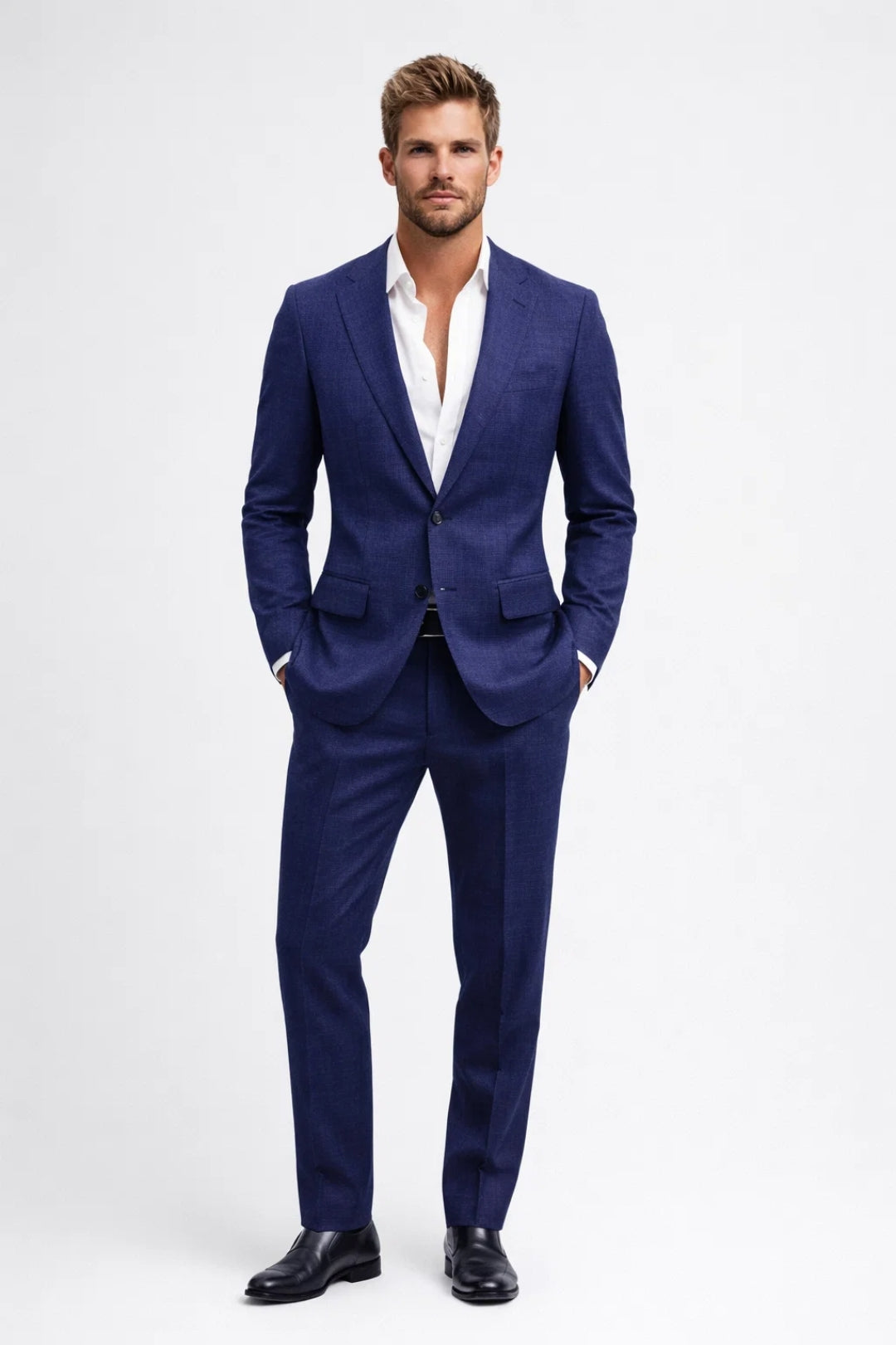 Heren Sets - Slim Fit Pak met Blazer en Broek | Klassiek Elegant
