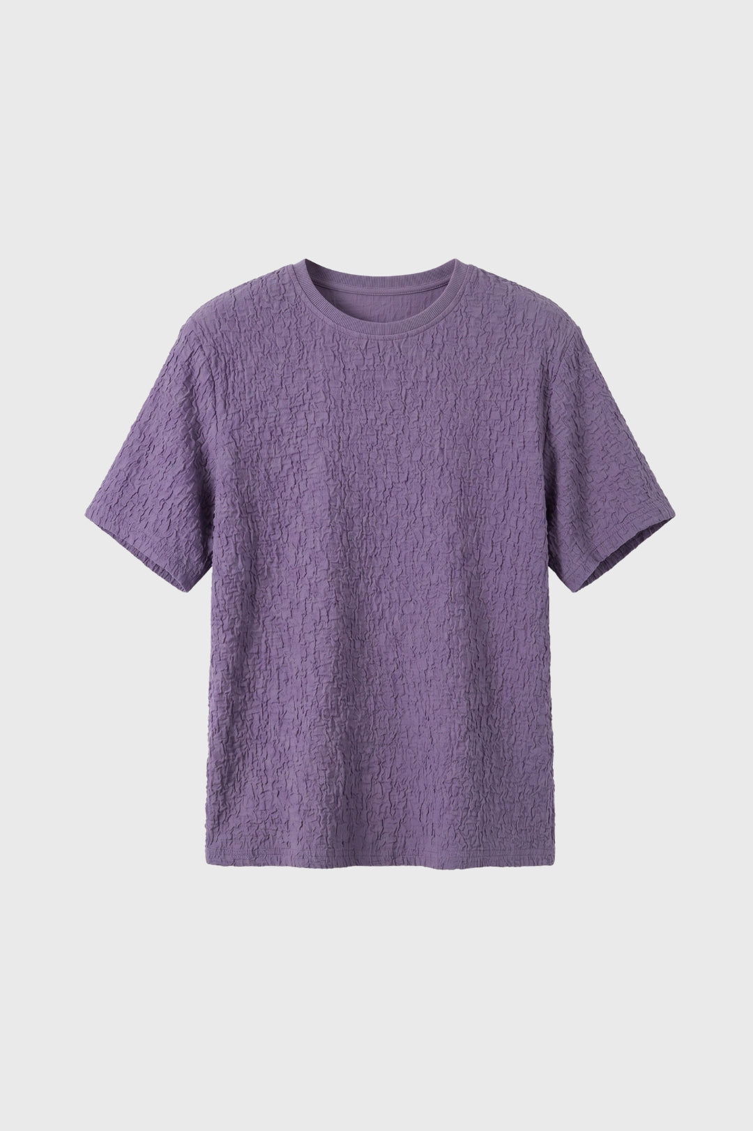 T-shirt Heren - Gestructureerde Textuur | Moderne Stijl